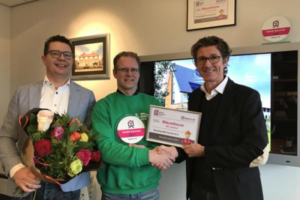 Beste Bouwer 2017 winnaar Bouwbedrijf Vosman