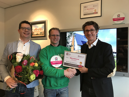 Beste Bouwer 2017 winnaar Bouwbedrijf Vosman