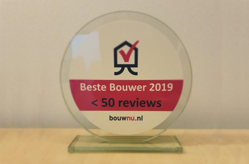 Bokaal beste bouwer minder dan 50 reviews 2019 bouwnu nieuws