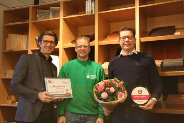 Beste Bouwer 2016 winnaar Bouwbedrijf Vosman