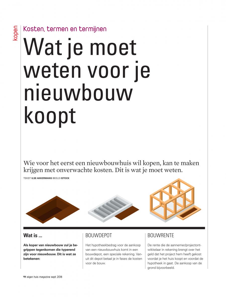 VEH Artikel nieuwbouw sept 2018 pagina1