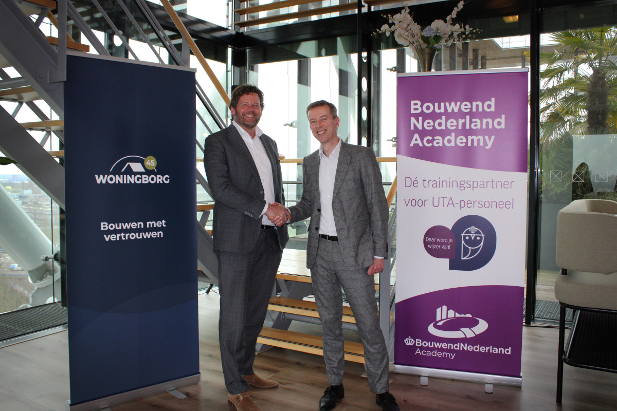 Woningborg en Bouwend Nederland versterken kennis in bouwsector