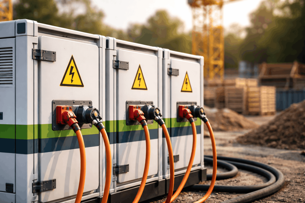 Blijven bouwen in tijden van netcongestie met batterijopslag