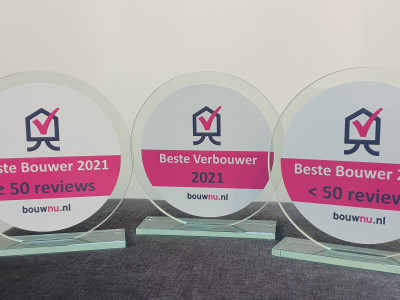 Beste Bouwer(s) en Beste Verbouwer van 2021 bekend