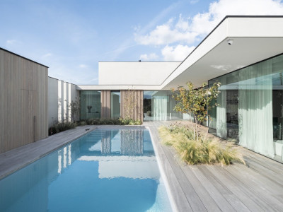 Moderne villa en design interieur: de perfecte combinatie