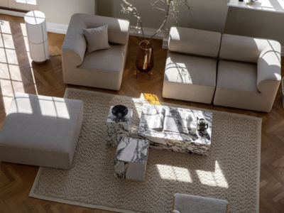 Hoe je een woonkamer met open eetruimte als een geheel combineert