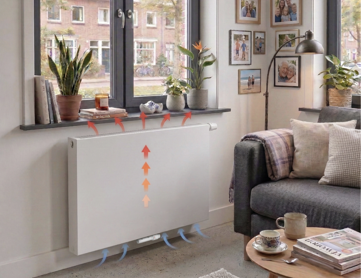 De overstap naar lage temperatuur verwarming